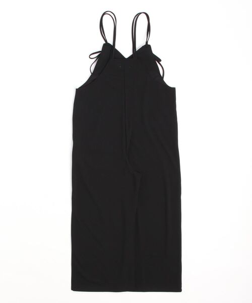 Howdy Marie(ハウディ―マリー)の「無地リボンサロペット(サロペット/オーバーオール・レディース・ブラック/ブラウン/ブルー・M/L)」の4枚目の写真