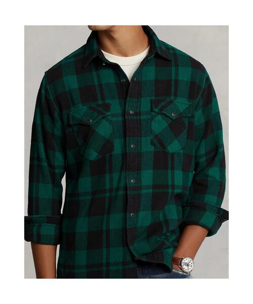 POLO RALPH LAUREN（ポロ ラルフ ローレン）の「クラシック フィット プラッド ツイル ワークシャツ（シャツ/ブラウス・メンズ・マルチ・L/S/M/XS/XXL/XL）」の5枚目の写真