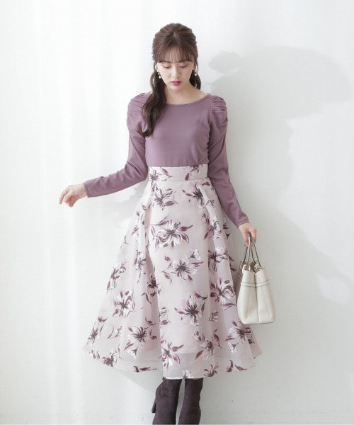 PROPORTION BODY DRESSING（プロポーションボディドレッシング）の「シャーリングボリュームニット / 1212270012（ニット/セーター・レディース・ブラック/ホワイト系その他/ブラウン系その他・SMALL/MEDIUM）」の12枚目の写真