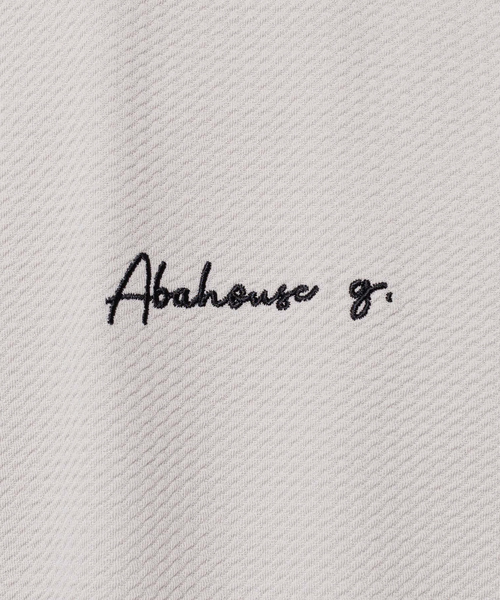 ABAHOUSE GRAY(アバハウスグレイ)の「フクレ ジャガード 刺繍 ロング Tシャツ(Tシャツ/カットソー・メンズ・ホワイト/ブラック/グレイッシュブルー/グレイッシュベージュ・46/48)」の18枚目の写真