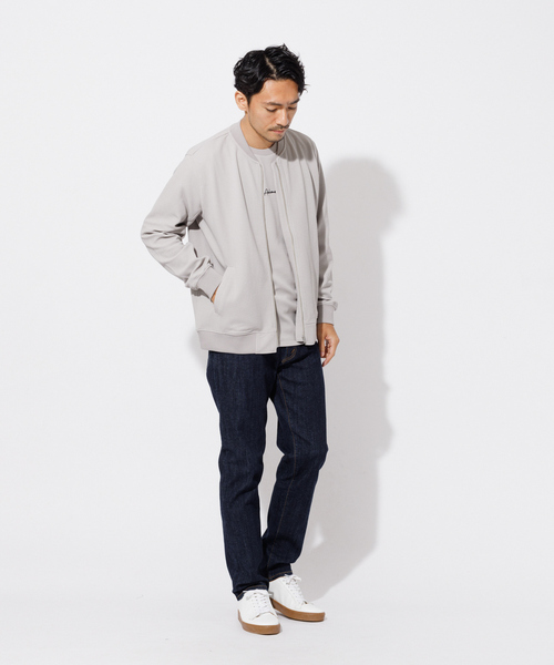 ABAHOUSE GRAY(アバハウスグレイ)の「フクレ ジャガード 刺繍 ロング Tシャツ(Tシャツ/カットソー・メンズ・ホワイト/ブラック/グレイッシュブルー/グレイッシュベージュ・46/48)」の21枚目の写真