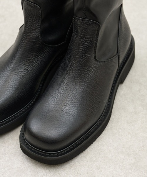 BEARDSLEY（ビアズリー）の「《FABIO RUSCONI・35～40サイズ》ブーツ（ブーツ・レディース・ブラック・22.5/23/23.5/24/24.5/25）」の5枚目の写真