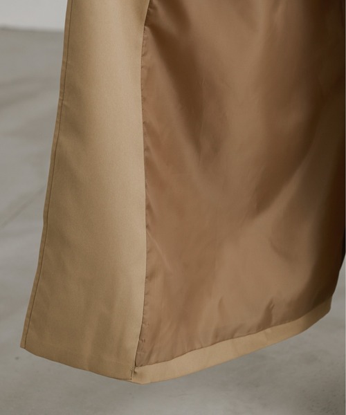 Ambre Neige(アンブルネージュ)の「袖スリットトレンチコート/【WEB/EC限定商品】(トレンチコート・レディース・ベージュ/アイボリー・FREE)」の18枚目の写真