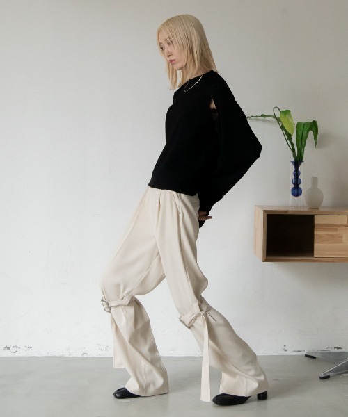 VACANCY（ヴァカンシー）の「ボンテージスラックスパンツ（スラックス