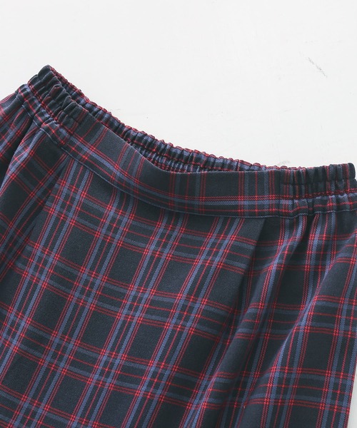 osharewalker（オシャレウォーカー）の「【廃盤】『チェック柄アシメフレアスカート』（スカート・レディース・イエロー/レッド・1/2）」の19枚目の写真
