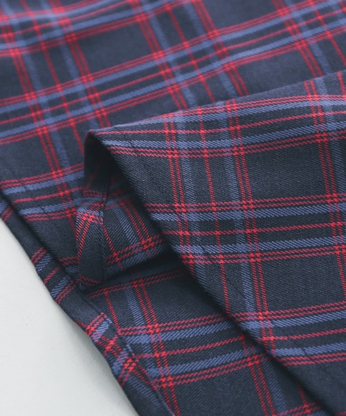 osharewalker（オシャレウォーカー）の「【廃盤】『チェック柄アシメフレアスカート』（スカート・レディース・イエロー/レッド・1/2）」の20枚目の写真