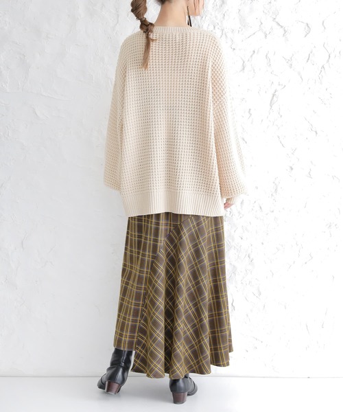 osharewalker（オシャレウォーカー）の「【廃盤】『チェック柄アシメフレアスカート』（スカート・レディース・イエロー/レッド・1/2）」の17枚目の写真