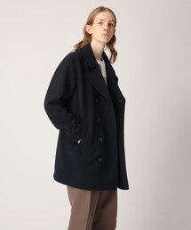 ◆テックメルトンダブルコート