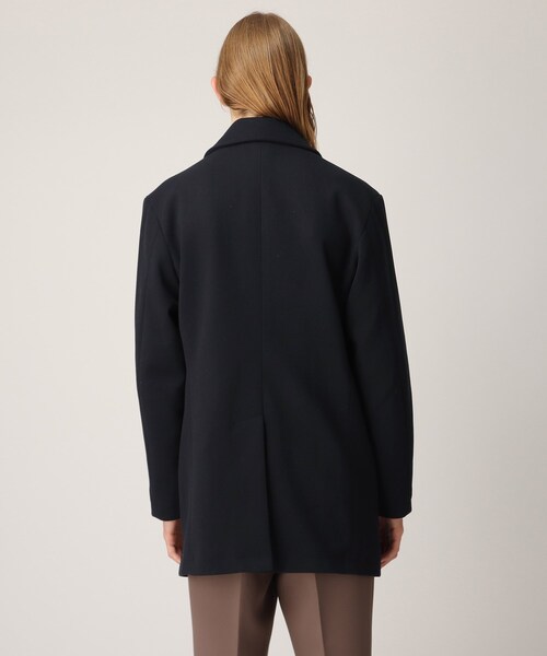 tk.TAKEO KIKUCHI(ティーケータケオキクチ)の「◆テックメルトンダブルコート(ピーコート・メンズ・ブラック/ネイビー/グレー系3・01/02/03/04)」の14枚目の写真