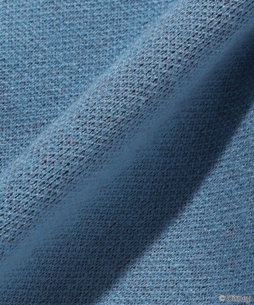 FREAK'S STORE（フリークスストア）の「WEB限定【DISNEY/ディズニー ミッキーマウス】 別注 ビッグシルエット ラグランスリーブ クルーネック ジャガードニット/セーター（ニット/セーター・メンズ・ブラック/グレー/サックスブルー/グリーン・SMALL/MEDIUM/LARGE）」の9枚目の写真