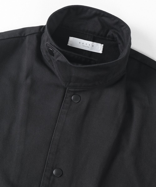 SETTO（セット）の「SNAP JACKET：スナップボタンジャケット（その他