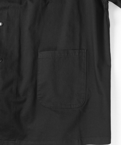 SETTO(セット)の「SNAP JACKET:スナップボタンジャケット(その他アウター・レディース・ブラック/オリーブ・FREE)」の5枚目の写真
