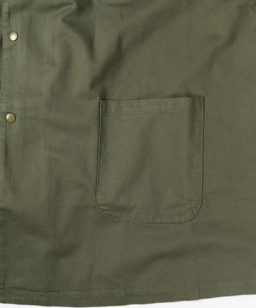 SETTO(セット)の「SNAP JACKET:スナップボタンジャケット(その他アウター・レディース・ブラック/オリーブ・FREE)」の4枚目の写真