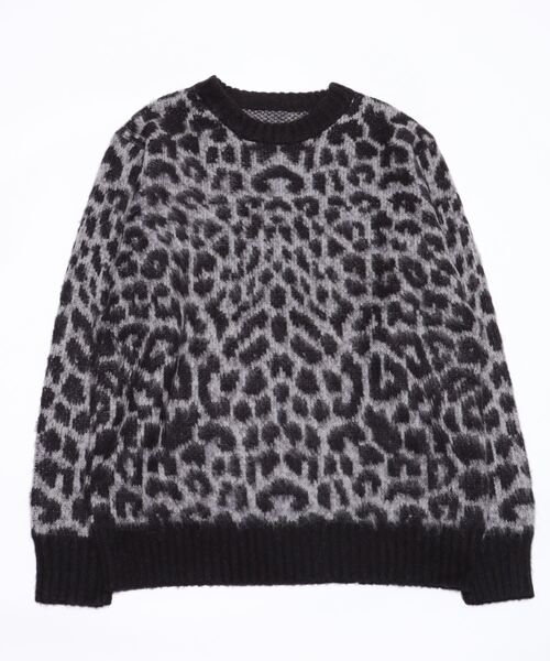 Schott グレー ニット セーター M Schott ショット MA-1 ミリタリー