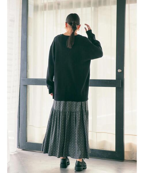 セール】アソートプリントティアードスカート（スカート