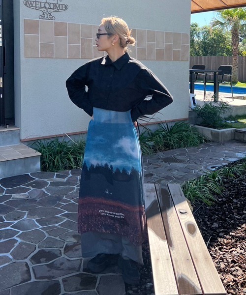 AMAIL（アマイル）の「Cropd minimam shirt（シャツ/ブラウス・レディース・ブルー/ブラック/ホワイト・FREE）」の16枚目の写真