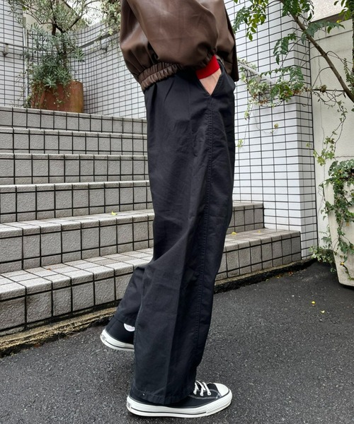 CIAOPANIC(チャオパニック)の「リップストップテーパードワイドパンツ(カーゴパンツ・レディース・ブラック/カーキ/ベージュ・FREE)」の21枚目の写真