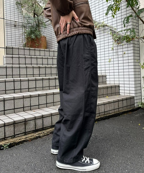 CIAOPANIC(チャオパニック)の「リップストップテーパードワイドパンツ(カーゴパンツ・レディース・ブラック/カーキ/ベージュ・FREE)」の22枚目の写真