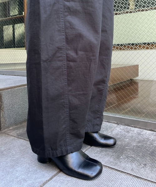 CIAOPANIC(チャオパニック)の「リップストップテーパードワイドパンツ(カーゴパンツ・レディース・ブラック/カーキ/ベージュ・FREE)」の14枚目の写真