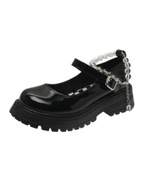 【OKUOKU　0909】パールヒールパンプス　oku-shoes-673368490681-39