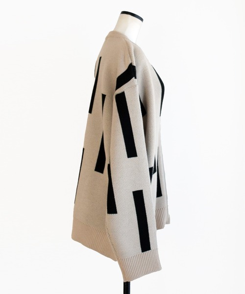 Marient(マリエント)の「スティックZIPニットカーディガン(カーディガン/ボレロ・レディース・ベージュ/ブラック・FREE)」の16枚目の写真
