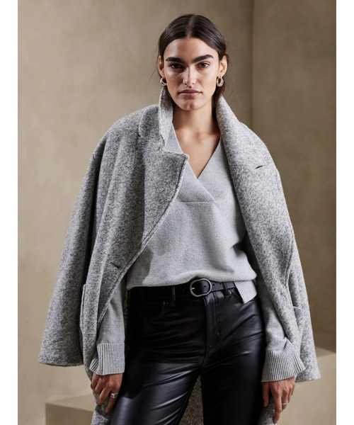 BANANA REPUBLIC FACTORY STORE（バナナリパブリック ファクトリーストア）の「BANANA REPUBLIC FACTORY STORE　　Vネックセーター（ニット/セーター・レディース・グリーン/イエロー/ライトグレー/ホワイト・S/M/L/XS）」の3枚目の写真