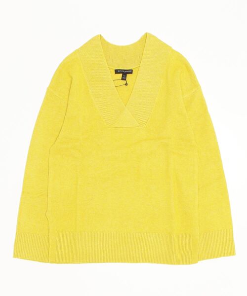 BANANA REPUBLIC FACTORY STORE（バナナリパブリック ファクトリーストア）の「BANANA REPUBLIC FACTORY STORE　　Vネックセーター（ニット/セーター・レディース・グリーン/イエロー/ライトグレー/ホワイト・S/M/L/XS）」の8枚目の写真
