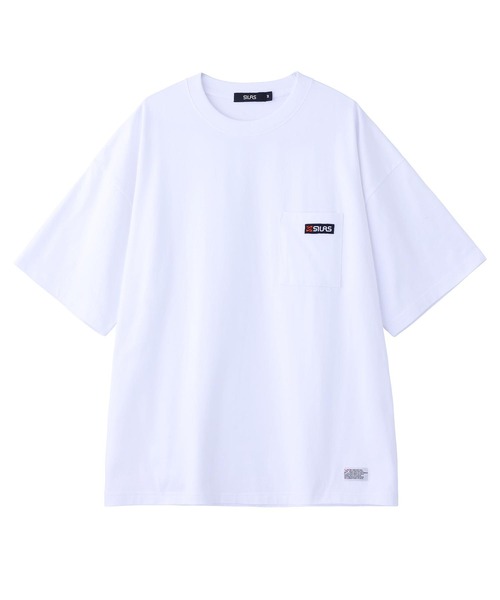 SILAS(サイラス)の「POCKET S/S TEE(Tシャツ/カットソー・メンズ・ブラック/ホワイト/ネイビー/アッシュ・M/L)」の2枚目の写真