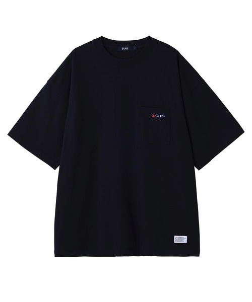 SILAS(サイラス)の「POCKET S/S TEE(Tシャツ/カットソー・メンズ・ブラック/ホワイト/ネイビー/アッシュ・M/L)」の3枚目の写真