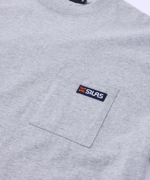SILAS(サイラス)の「POCKET S/S TEE(Tシャツ/カットソー・メンズ・ブラック/ホワイト/ネイビー/アッシュ・M/L)」の5枚目の写真