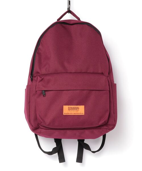 UNIVERSAL OVERALL（ユニバーサルオーバーオール）の「UNIVERSAL OVERALL/ユニバーサルオーバーオール / バックパック DAYLY RUCKSACK / UVO-142（バックパック/リュック・メンズ・バーガンディー/ブラック/ブルー/チャコールグレー・ONESIZE）」の4枚目の写真