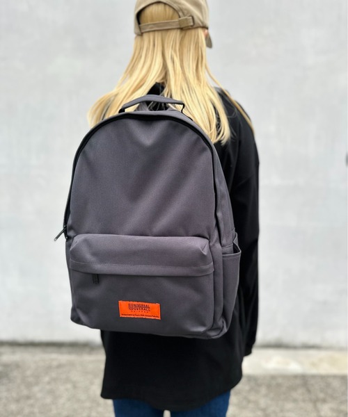 UNIVERSAL OVERALL（ユニバーサルオーバーオール）の「UNIVERSAL OVERALL/ユニバーサルオーバーオール / バックパック DAYLY RUCKSACK / UVO-142（バックパック/リュック・メンズ・バーガンディー/ブラック/ブルー/チャコールグレー・ONESIZE）」の7枚目の写真