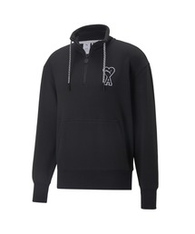 PUMA | 【PUMA×AMI】 HALF-ZIP/ハーフジップスウェット(スウェット)