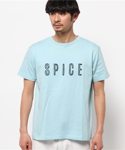 OUTLET(アウトレット)の「【CIAOPANIC TYPY】POCスパイスステッチTEE(Tシャツ/カットソー・メンズ・サックスブルー/ホワイト・LARGE/MEDIUM)」の3枚目の写真
