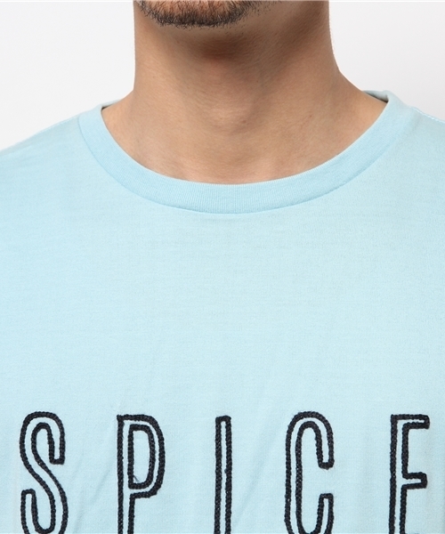 OUTLET(アウトレット)の「【CIAOPANIC TYPY】POCスパイスステッチTEE(Tシャツ/カットソー・メンズ・サックスブルー/ホワイト・LARGE/MEDIUM)」の6枚目の写真