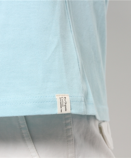 OUTLET(アウトレット)の「【CIAOPANIC TYPY】POCスパイスステッチTEE(Tシャツ/カットソー・メンズ・サックスブルー/ホワイト・LARGE/MEDIUM)」の8枚目の写真
