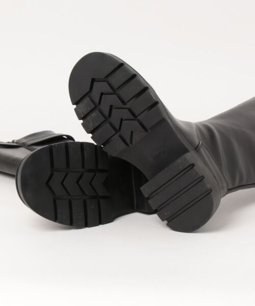 KOBE LETTUCE（コウベレタス）の「[ 裏起毛 ] チェルシーベルトロングブーツ（ブーツ・レディース・アイボリー/ブラック/ベージュ・L/LL/M/S）」の11枚目の写真