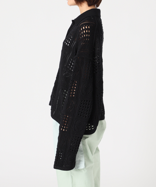 CITYSHOP (シティショップ) ① 230080042205010 ニット レディース ブラック FREE CITYSHOP (シティショップ) 230080042205010 ニット レディース