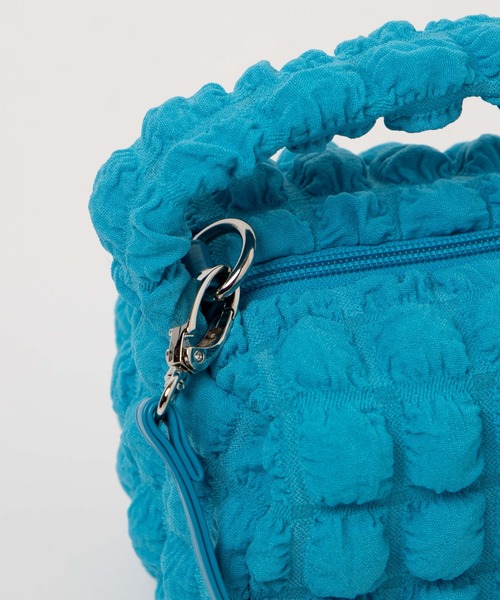 WEGO（ウィゴー）の「WEGO/ポップコーン2WAYミニショルダーバッグ（ショルダーバッグ・レディース・オフホワイト/グリーン/ブラック/ピンク/ブルー・FREE）」の22枚目の写真