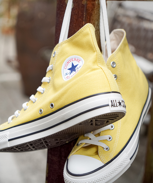 CONVERSE（コンバース）の「【CONVERSE / コンバース】ALL STAR  HI（スニーカー・レディース・ピンク/ブルー/イエロー・24cm/27cm/26cm/23.5cm/24.5cm/28cm/23cm）」の9枚目の写真