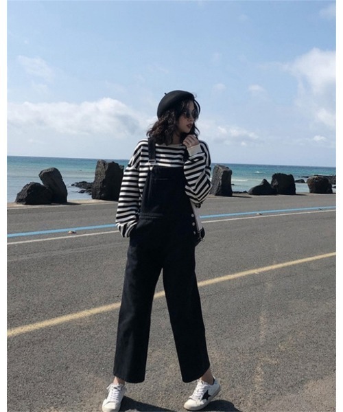 Ritzy（リッツィー）の「ボーダークルーネックロンT（Tシャツ/カットソー・レディース・ブラック/ブルー・M/L）」の18枚目の写真