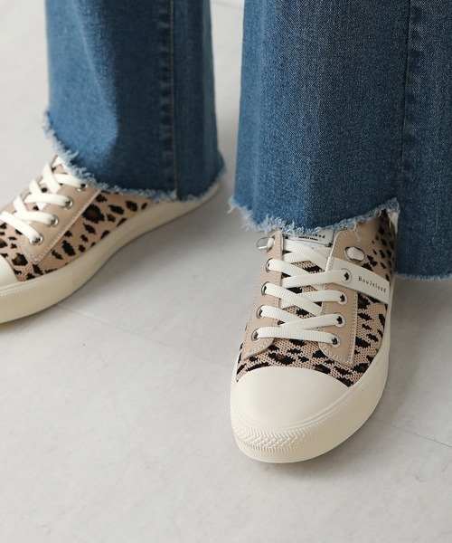 Bou Jeloud(ブージュルード)の「GENUINスニーカー(スニーカー・レディース・アイボリー/A/ブラック/ライトグリーン・24.5/24/23.5)」の12枚目の写真