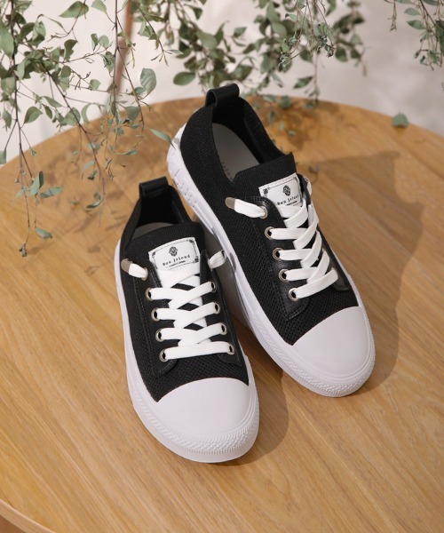 Bou Jeloud(ブージュルード)の「GENUINスニーカー(スニーカー・レディース・アイボリー/A/ブラック/ライトグリーン・24.5/24/23.5)」の19枚目の写真