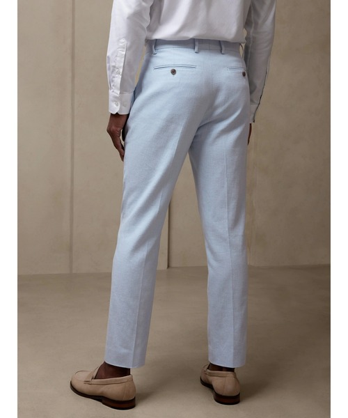 BANANA REPUBLIC FACTORY STORE（バナナリパブリック ファクトリーストア）の「BANANA REPUBLIC FACTORY STORE　　テーラードフィット スーツパンツ（スラックス・メンズ・ブルー・31/32/32/32/29/32/34/32/33/32/28/32/30/32）」の3枚目の写真