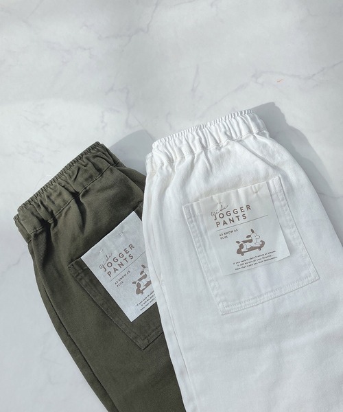 AS KNOW AS plus（アズノゥアズプラス）の「○ワイドジョガーパンツ（その他パンツ・レディース・ブラック/オフホワイト/カーキ/ブルー・FREE）」の15枚目の写真
