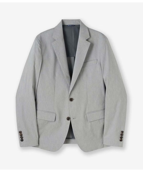 junhashimoto（ジュンハシモト）の「LIGHT 2B JACKET（テーラードジャケット・メンズ・ベージュ/グレー・2）」の2枚目の写真