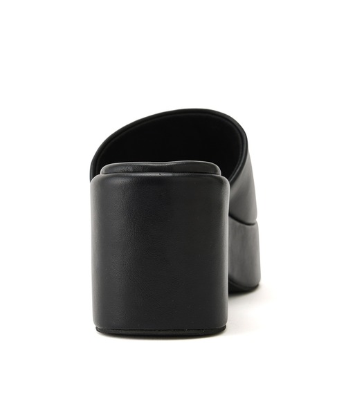 Juze（ジュゼ）の「バルキーウェッジサンダル（サンダル・レディース・ブラック/オフホワイト/イエロー・22.5cm/23.5cm/24.5cm）」の9枚目の写真