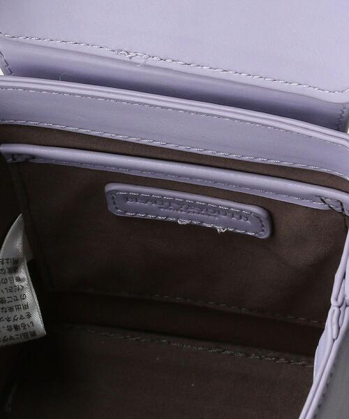 BEAUTY&YOUTH UNITED ARROWS（ビューティーアンドユースユナイテッドアローズ）の「ボックス ショルダーバッグ（ショルダーバッグ・レディース・ライラック/オフホワイト・FREE）」の11枚目の写真