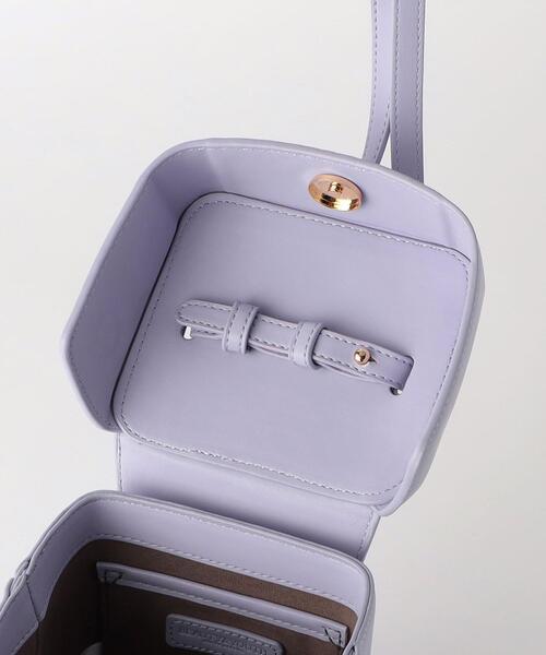 BEAUTY&YOUTH UNITED ARROWS（ビューティーアンドユースユナイテッドアローズ）の「ボックス ショルダーバッグ（ショルダーバッグ・レディース・ライラック/オフホワイト・FREE）」の12枚目の写真