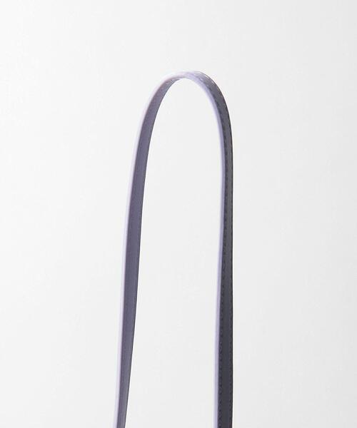 BEAUTY&YOUTH UNITED ARROWS（ビューティーアンドユースユナイテッドアローズ）の「ボックス ショルダーバッグ（ショルダーバッグ・レディース・ライラック/オフホワイト・FREE）」の13枚目の写真